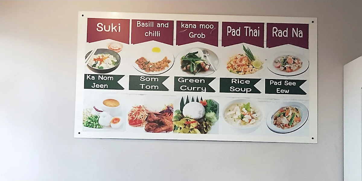 Menu, Thai Lemongrass