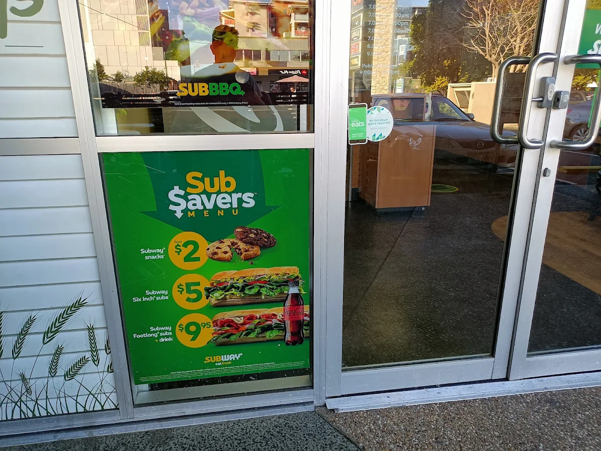 Menu, Subway