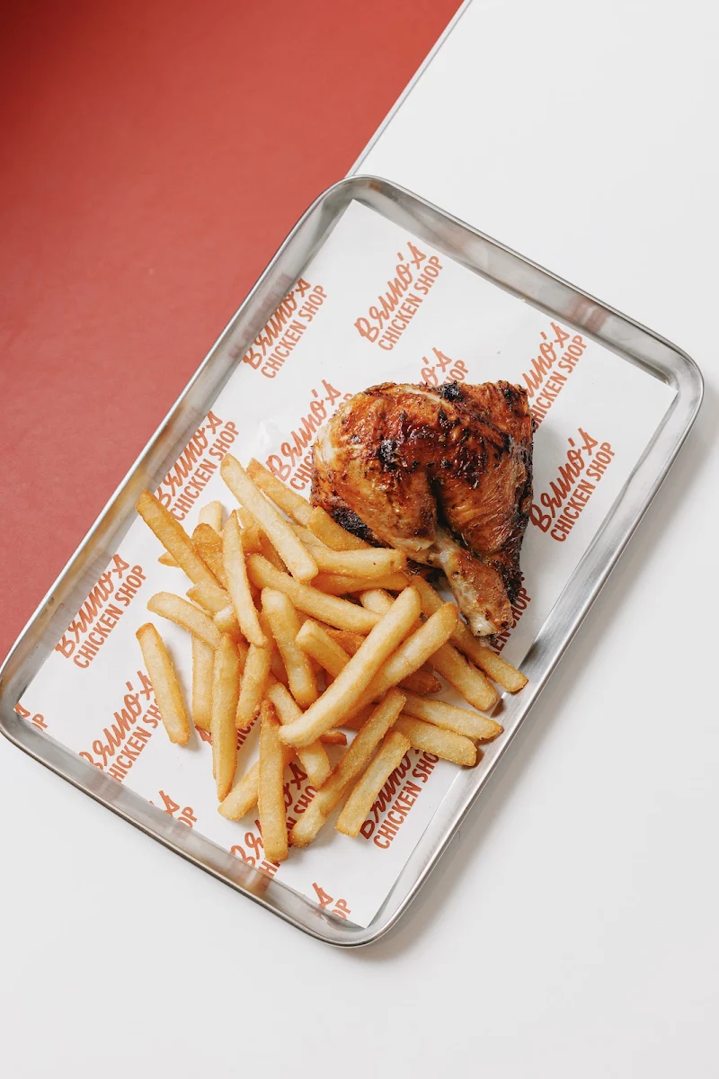 Menu, Bruno's Chicken Shop Mordialloc