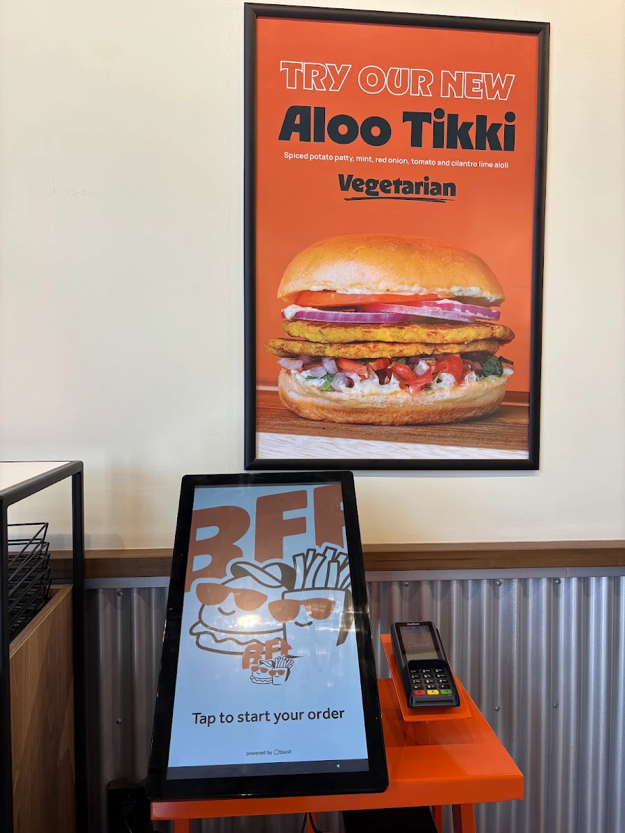 Menu, Burgers n' Fries Forever