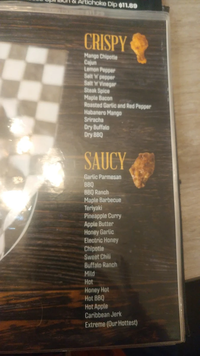Menu, Smitty's Restaurant & Lounge - Winnipeg Garden City