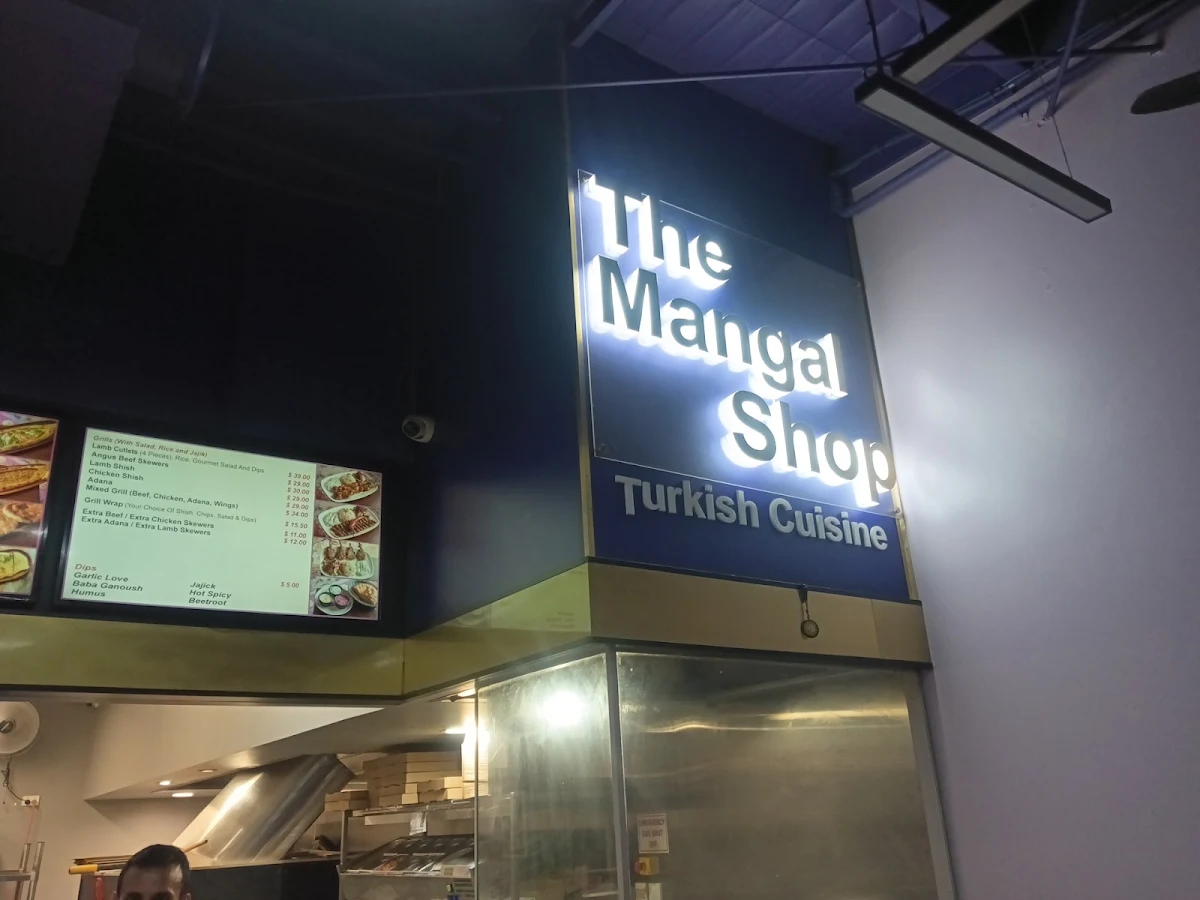 Menu, Mangal Turkish Cuisine
