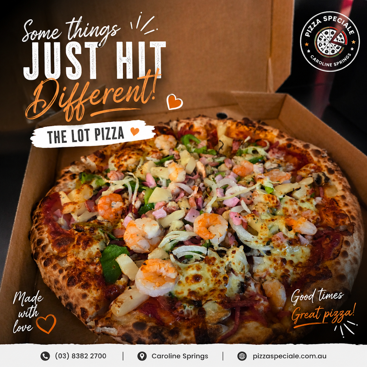 Food & drink, Pizza Speciale Caroline Springs