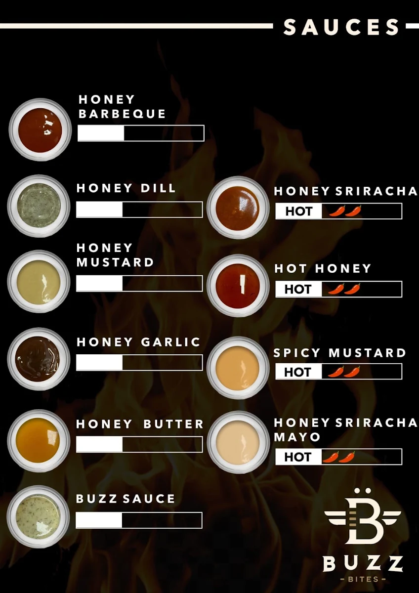 Menu, Buzz Bites