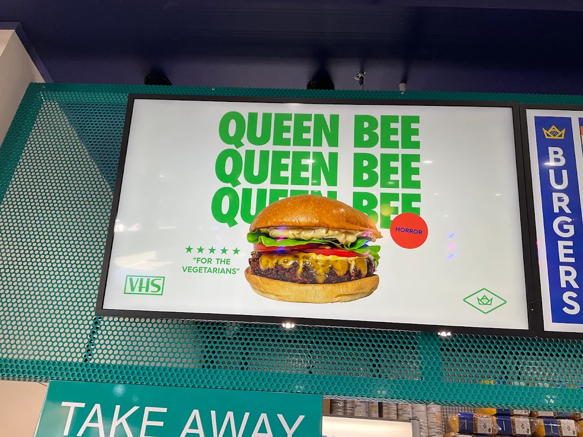 Menu, Royal Stacks Croydon