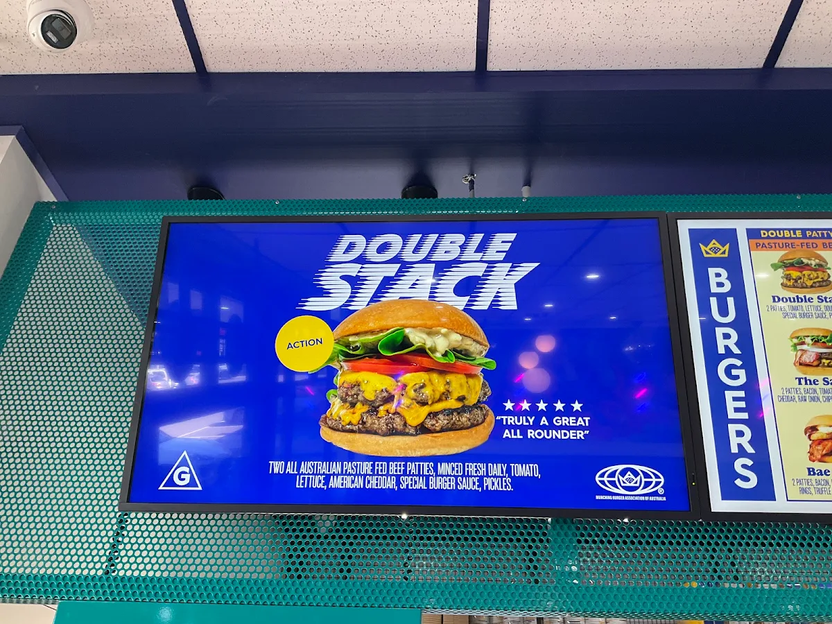 Menu, Royal Stacks Croydon