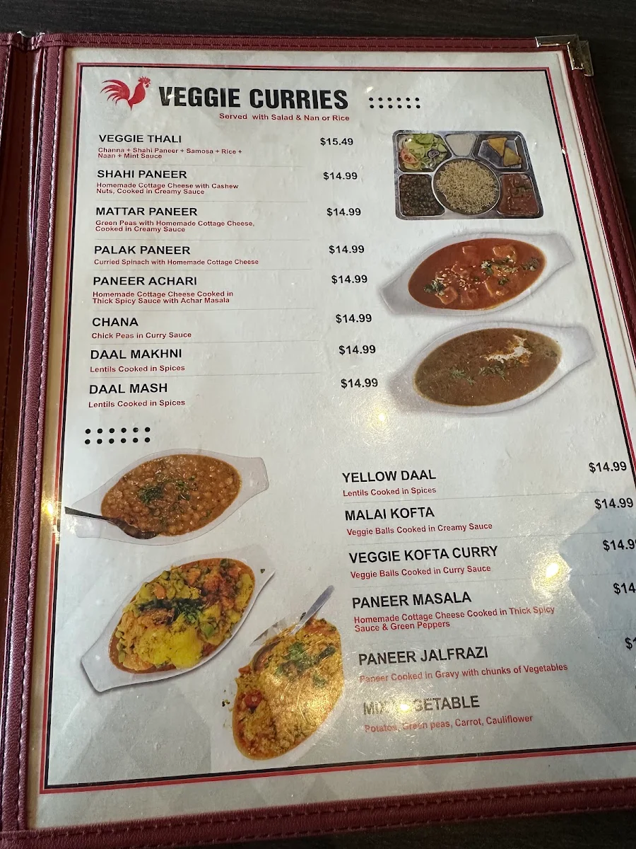 Menu, LAHORI CHARGHA HUTT