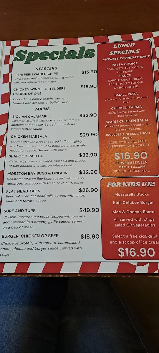 Menu, La Porchetta | Best Italian Restaurant in Craigieburn Central