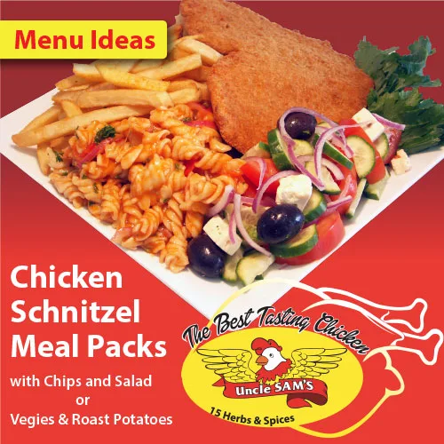 Menu, Uncle Sam's Chicken Charcoal - Pakenham