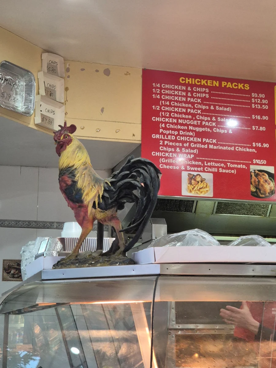 Menu, Monfarville Chickens