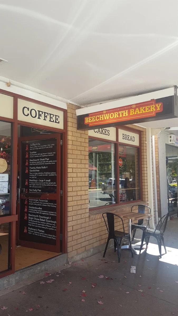 Menu, Beechworth Bakery Bright