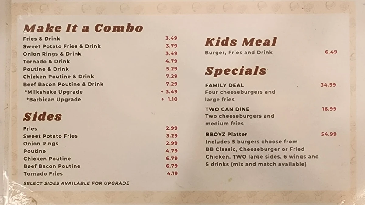 Menu photo 1