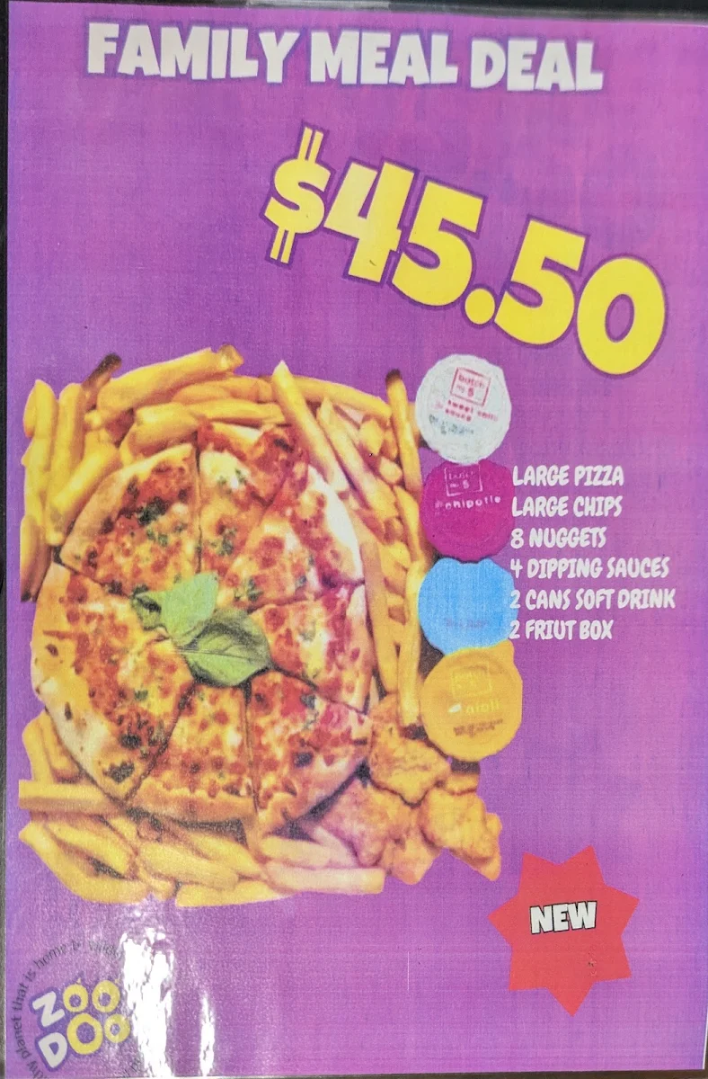 Menu, Hobart Zoo and Aquarium Bakari’s Roar Cafe