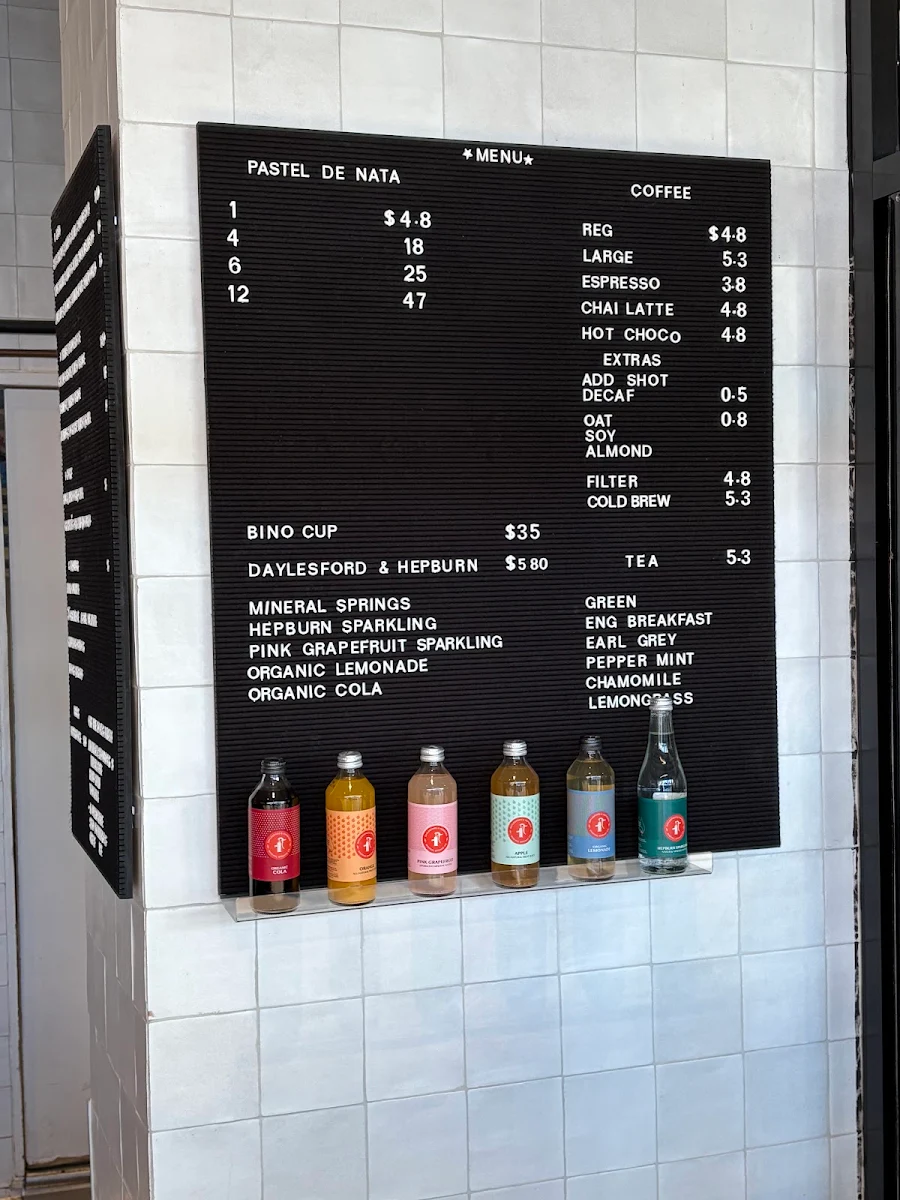Menu, casa nata.