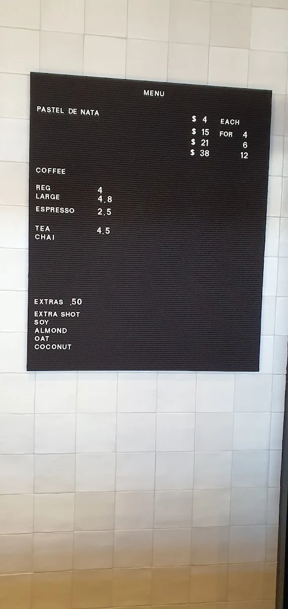 Menu, casa nata.