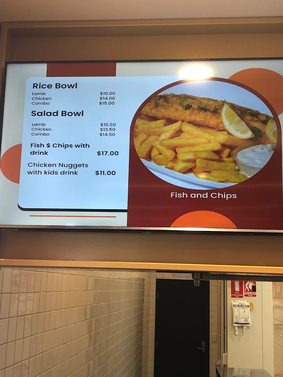 Menu, Lezzet Kebab and Gozleme