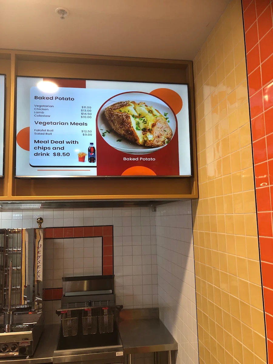 Menu, Lezzet Kebab and Gozleme