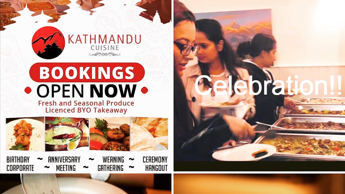 Menu, Kathmandu Cuisine