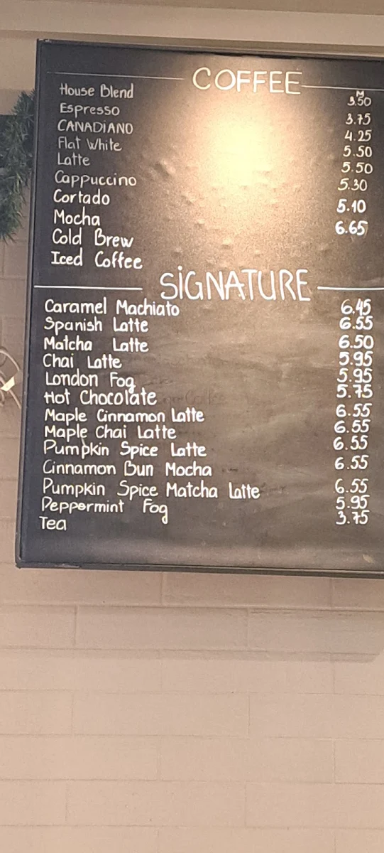 Menu, Marokena Coffee & Taste - Golden Mile