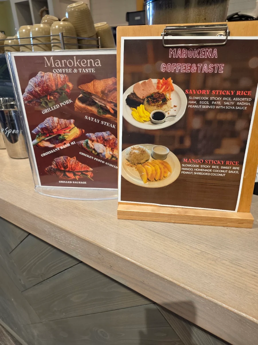 Menu, Marokena Coffee & Taste - Golden Mile