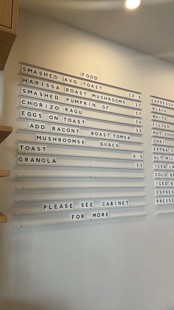 Menu, Modus Coffee