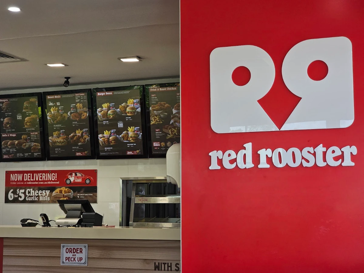 Menu, Red Rooster Helensvale