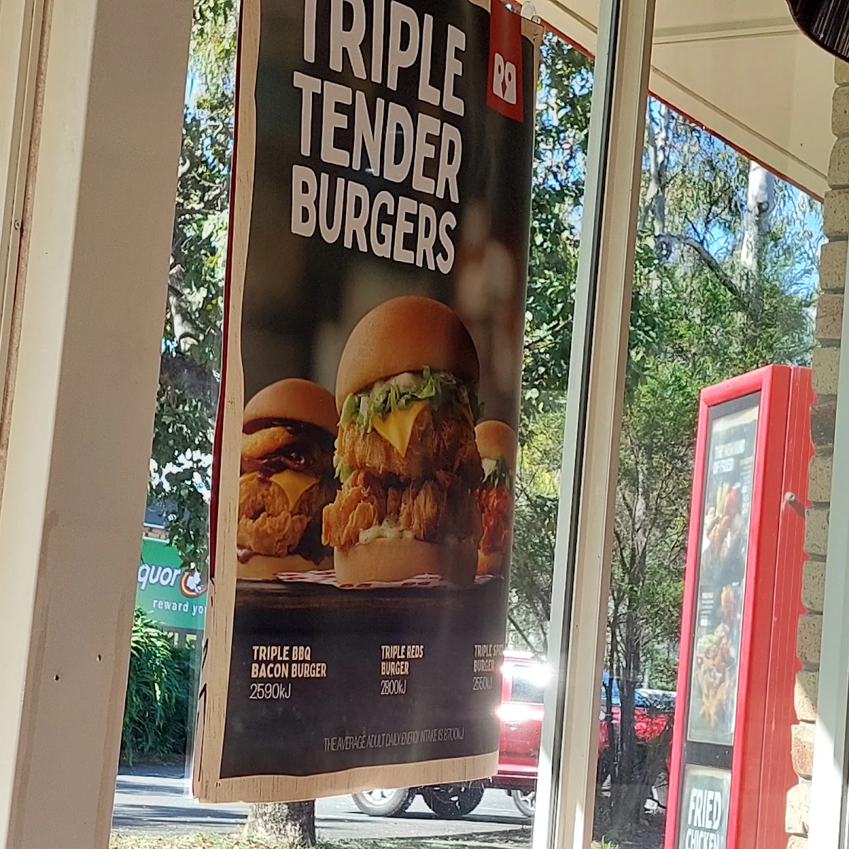 Menu, Red Rooster Helensvale