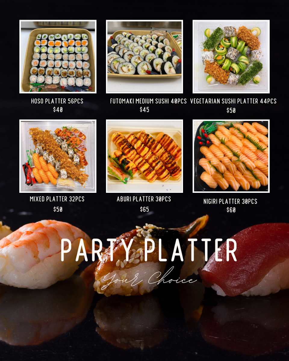 Menu, Sushifit