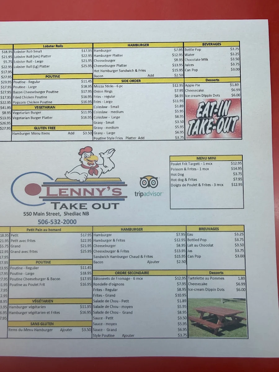 Menu photo 1