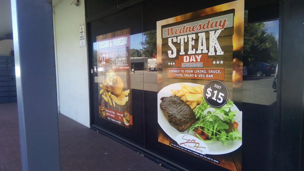 Menu, Seven 22