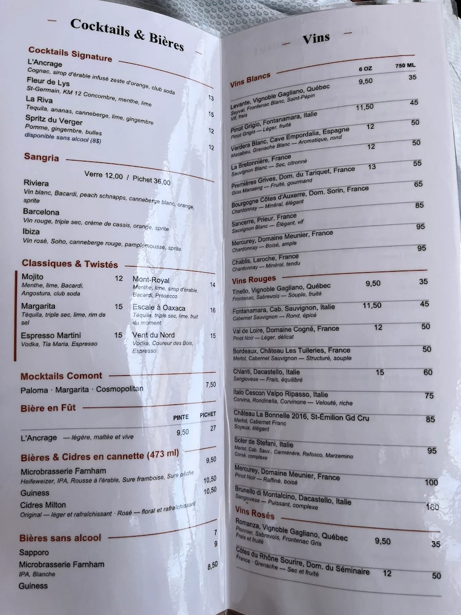 Menu photo 1