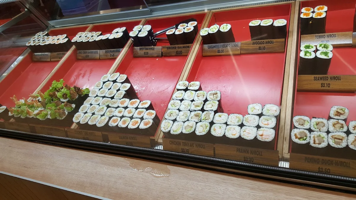 Menu, Sushi Sushi Castletown
