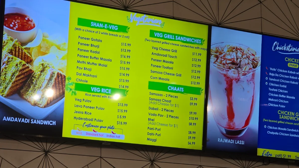 Menu, Eggholic - Indian Street Food