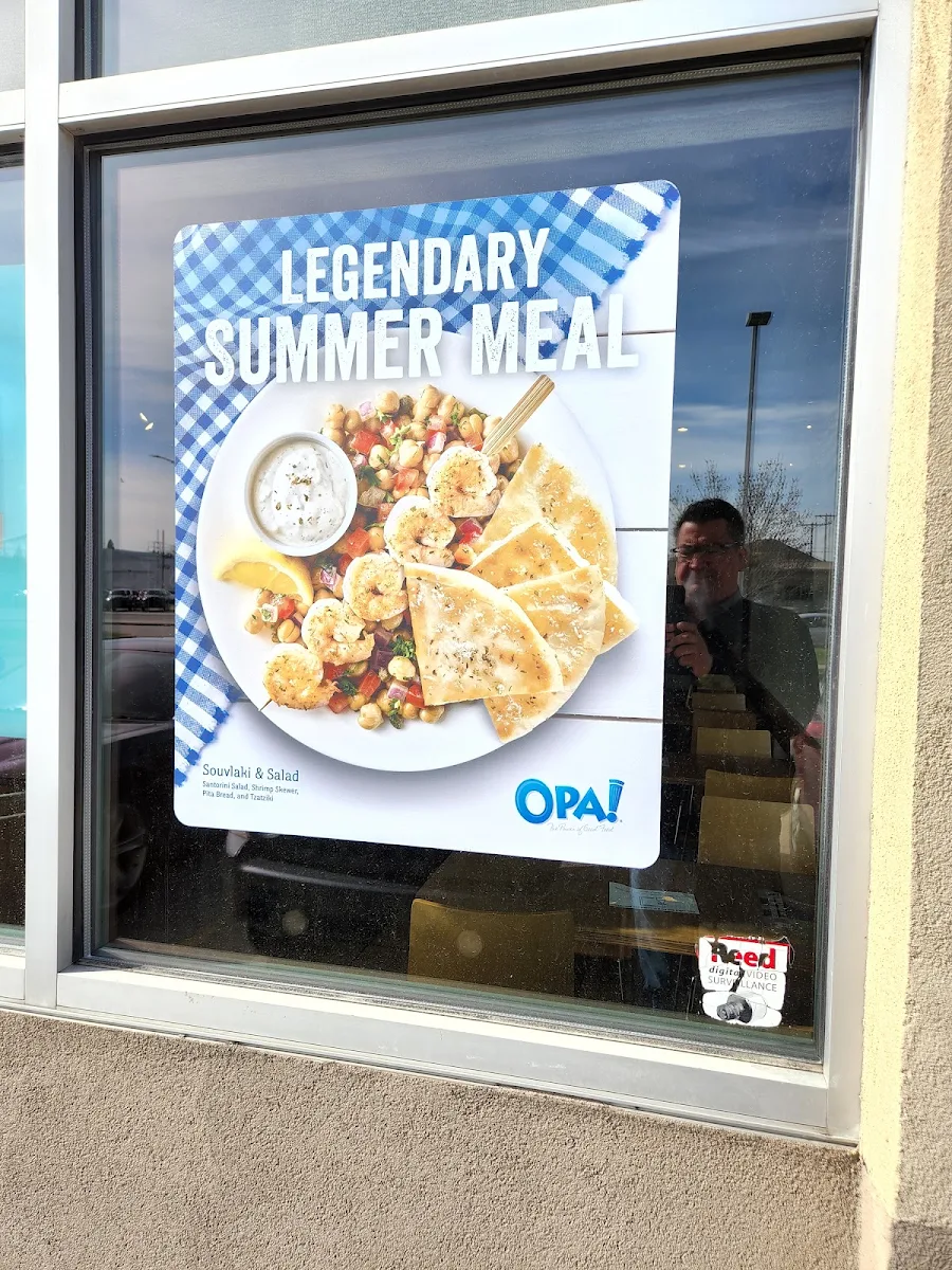 Menu, OPA! of Greece 8th Street - Saskatoon