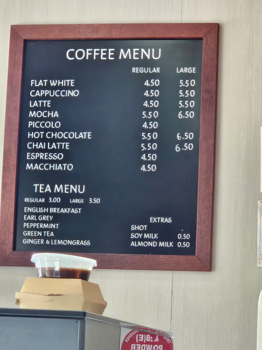 Menu, Galston Grill