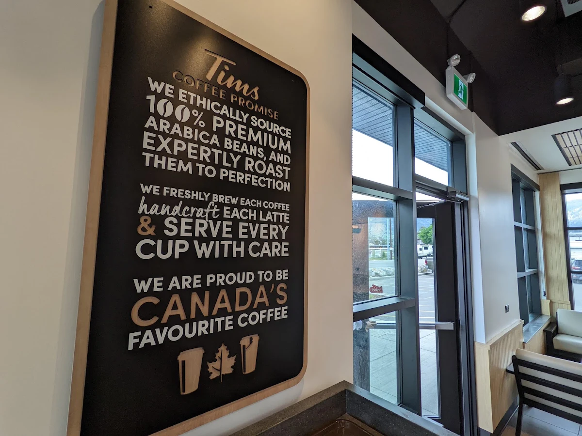 Menu, Tim Hortons