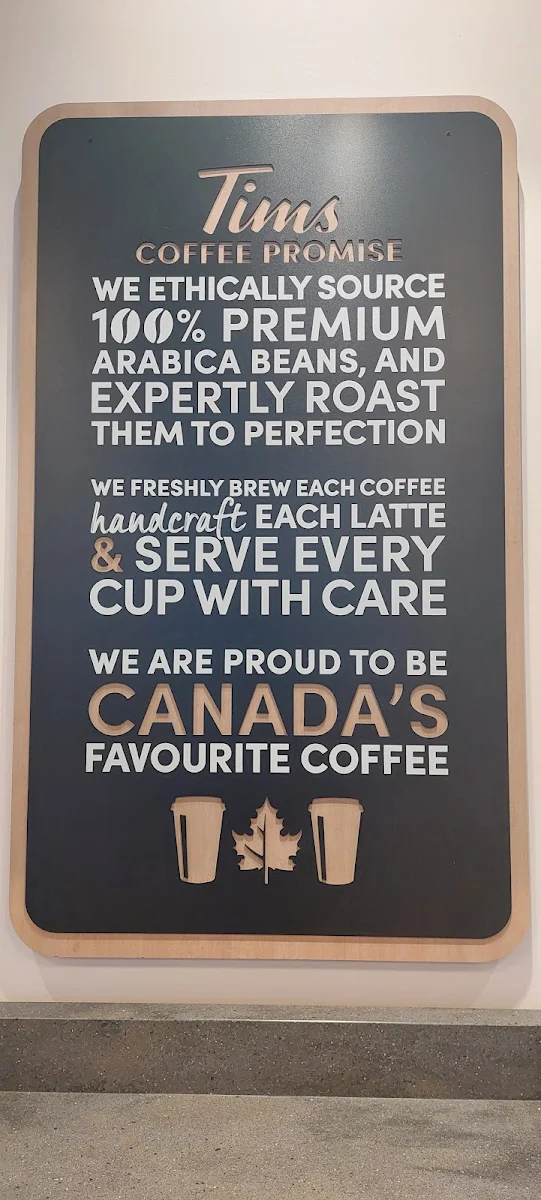 Menu, Tim Hortons