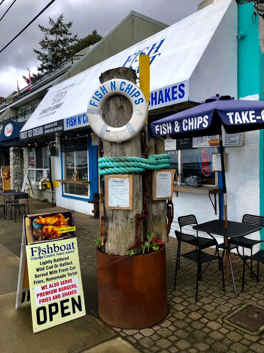 Menu, Fishboat Restaurant