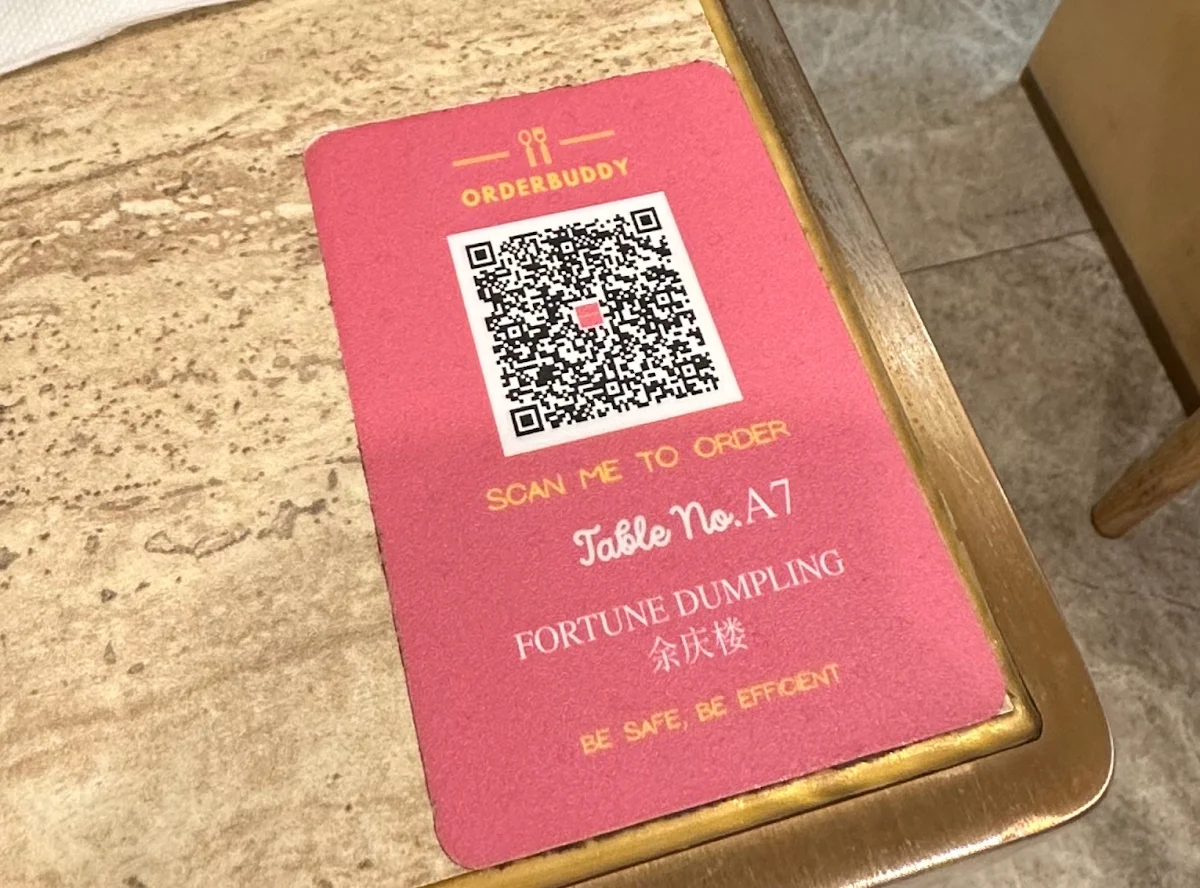 Menu, Fortune Dumpling
