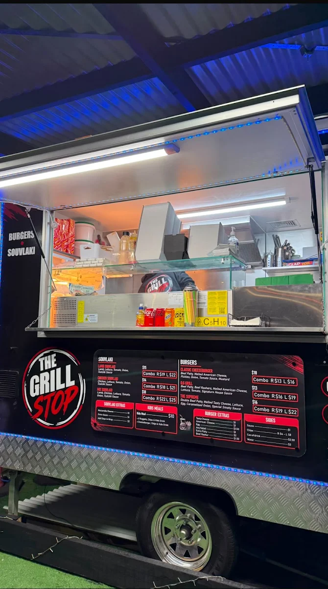 Menu, The Grill Stop