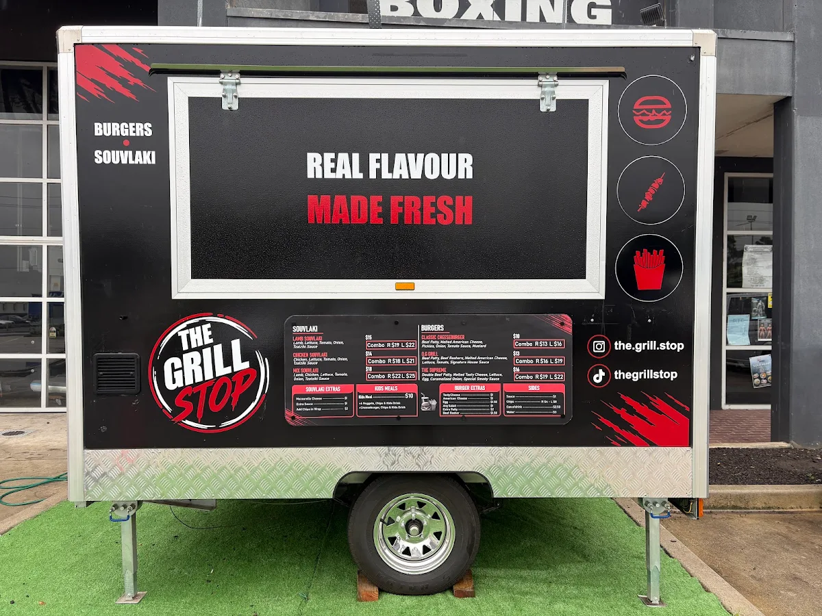 Menu, The Grill Stop