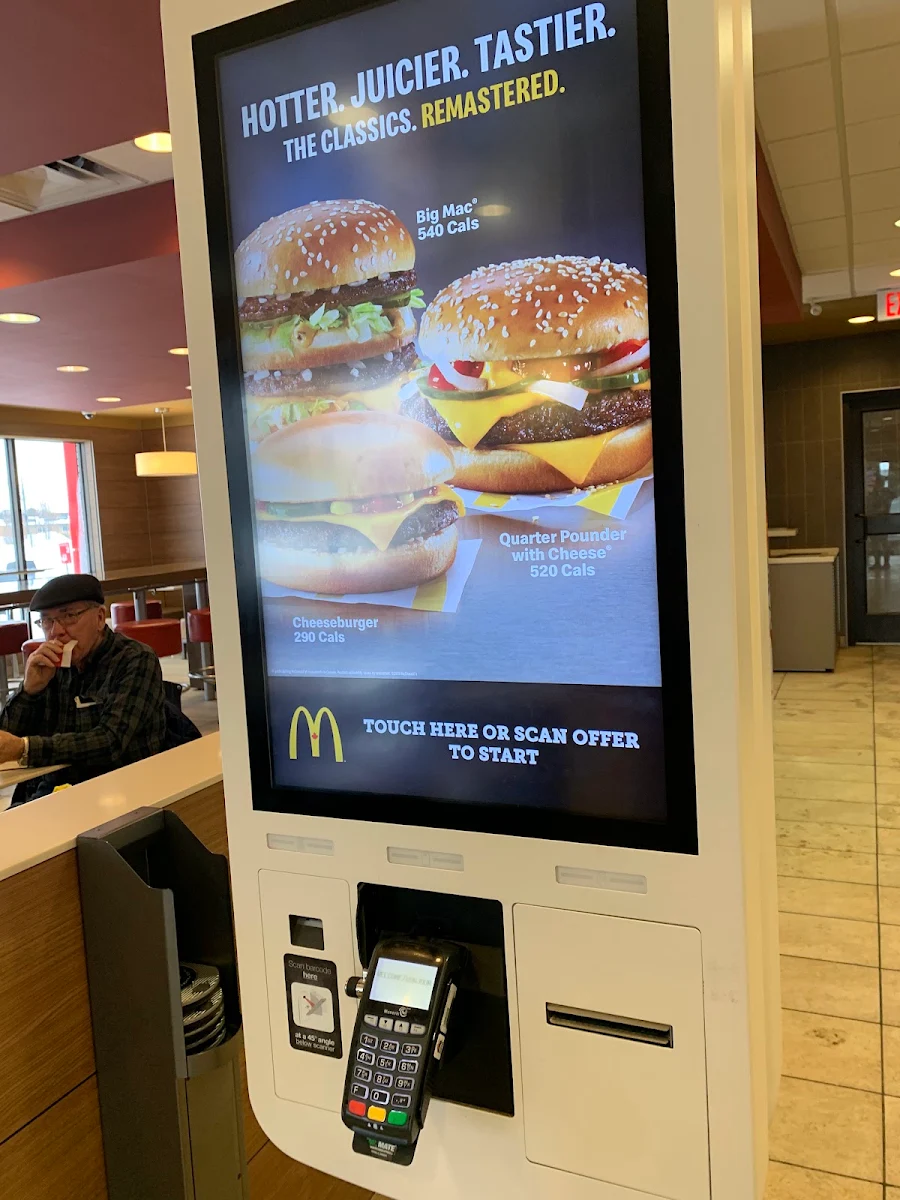 Menu, McDonald's