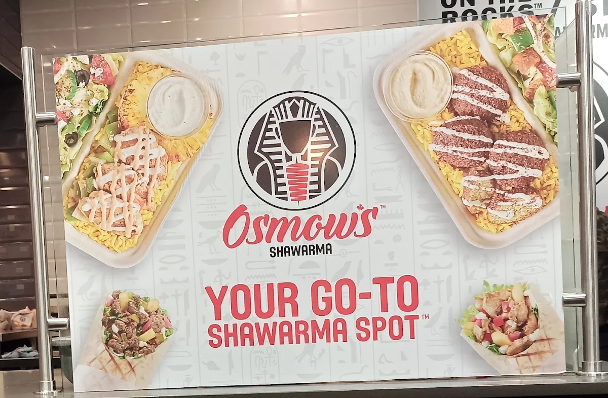 Menu, Osmow's Shawarma