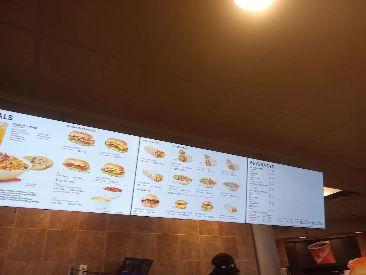 Menu, Tim Hortons