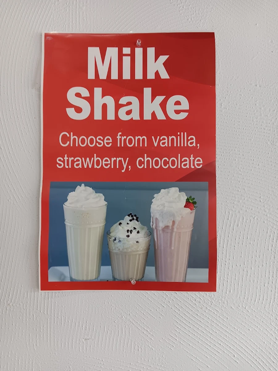 Menu, Mission Donair Shack