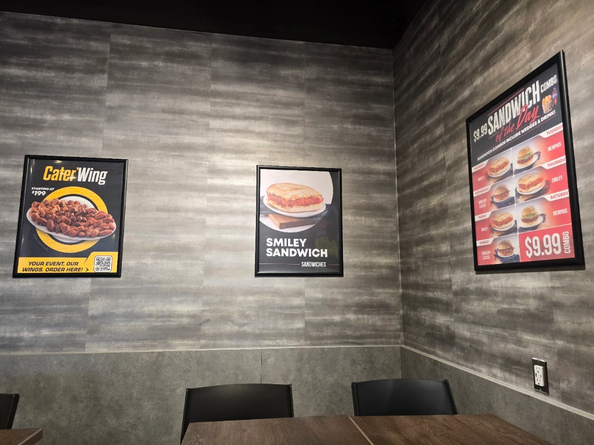 Menu, WingsUp! Calgary - Macleod