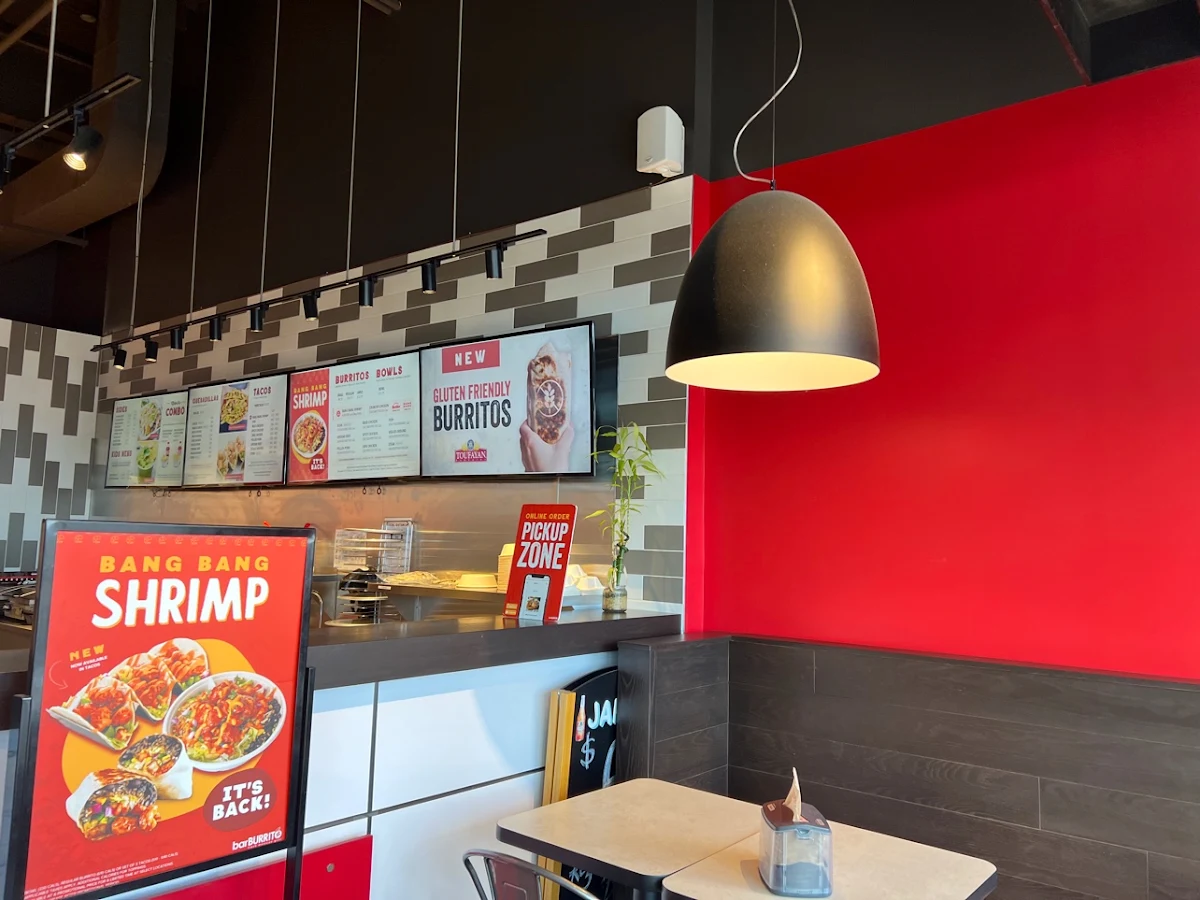 Menu, barBURRITO