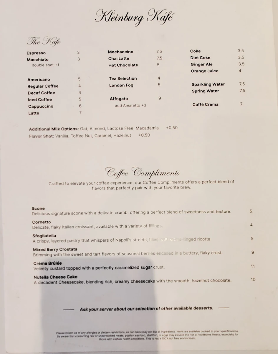 Menu photo 1