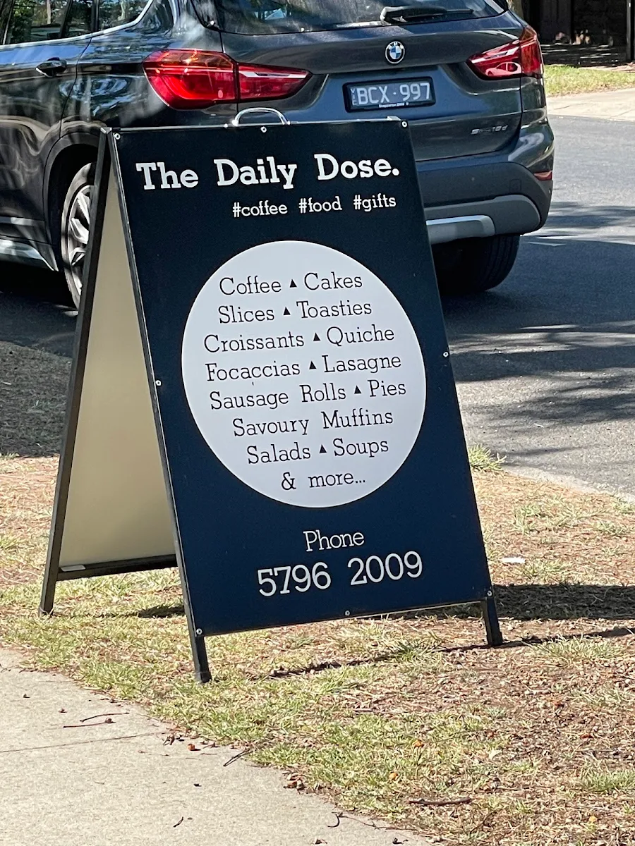 Menu, The Daily Dose