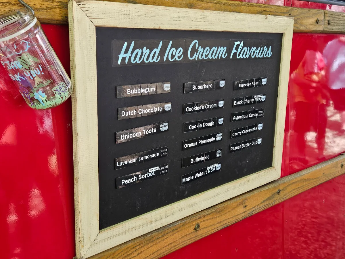 Menu, The Barefoot Cafe
